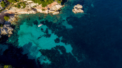 the Bay of Cala Fornells, Mallorca Spain