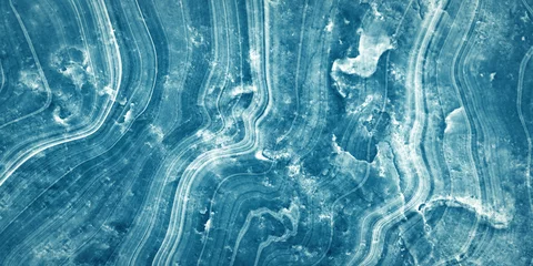Dunkelblauer Marmormuster-Textur-Zusammenfassungshintergrund / Phantomblaue Texturoberfläche aus Marmorstein aus der Natur / kann für Hintergrund oder Tapete verwendet werden © ooddysmile