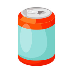 Vector illustration of bottle and soda symbol. Collection of bottle and fizzy stock symbol for web.