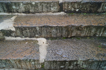old stone steps background texture