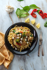 Italian Sausage Pasta Primavera