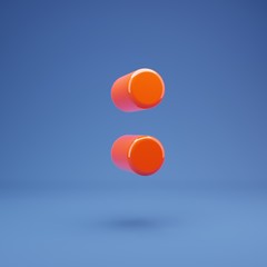 Lush Lava 3d colon symbol