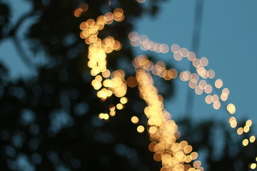 Bokeh around the grand palace