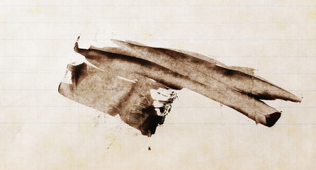 Blank old dirty paper background and texture