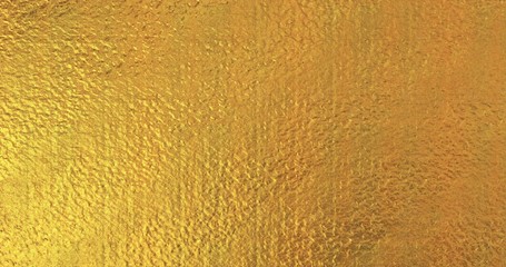 Fototapeta premium Golden foil background. Gold texture 3D rendering image 3D rendering