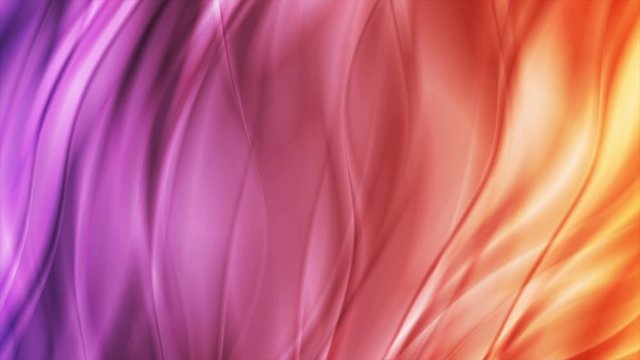 Abstract orange violet liquid flowing elegant waves motion design