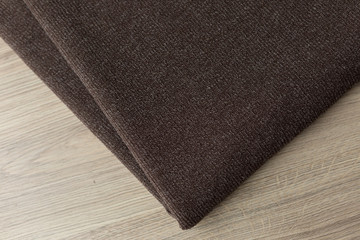 knitted fabric Angora color brown