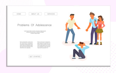 Teens are mocking for Sad teenage boy