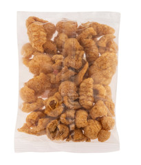 Mexican snack in white background