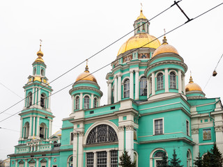 The Epiphany Cathedral at Yelokhovo in Moscow city