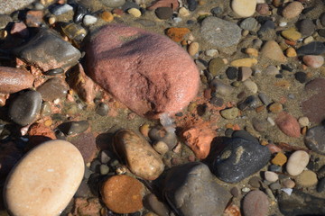 pebbles on the beach