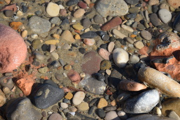 pebbles on the beach