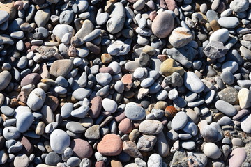 pebbles on the beach