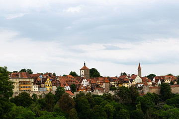 Fototapeta premium panoramic view of the historic center