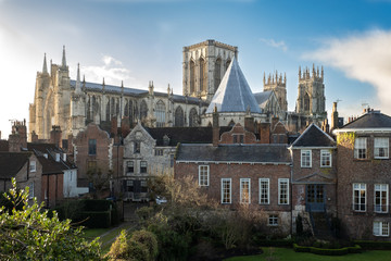 Fototapeta premium York Minster and York Buildings