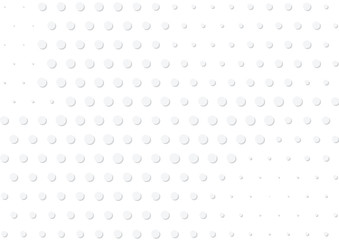 Abstract halftone dotted background. Futuristic grunge pattern, dot, circles, shadow.  Gray modern optical pop art texture for posters, sites, business cards, cover, labels mock-up, vintage stickers