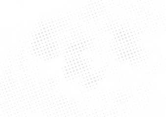 Abstract halftone dotted background. Futuristic grunge pattern, star, shadow.  Gray modern optical pop art texture for posters, sites, business cards, cover, labels mock-up, vintage stickers