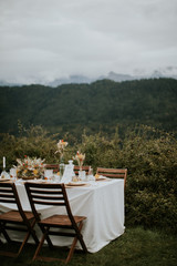 Mariage à la montagne