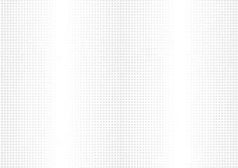Abstract halftone dotted background. Futuristic grunge pattern, square, shadow.  Gray modern optical pop art texture for posters, sites, business cards, cover, labels mock-up, vintage stickers