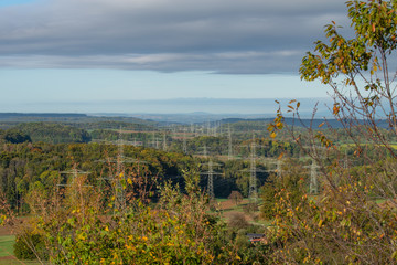 Fototapeta premium Stromversorgung