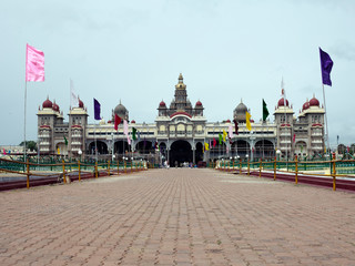 palast in mysore, indien
