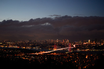 Istanbul night view
