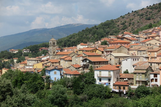 Bergdorf Aritzo, Sardinien
