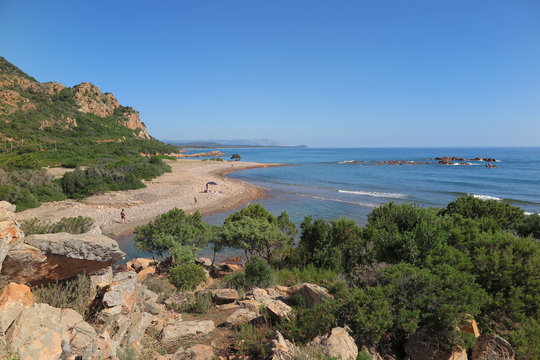Marina di Gairo, Ogliastra, Sardinien