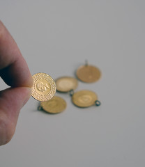 turkish quarter gold, full gold, republic turkish gold, wedding and gold