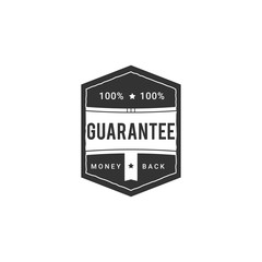 100% money back guaranteed badge