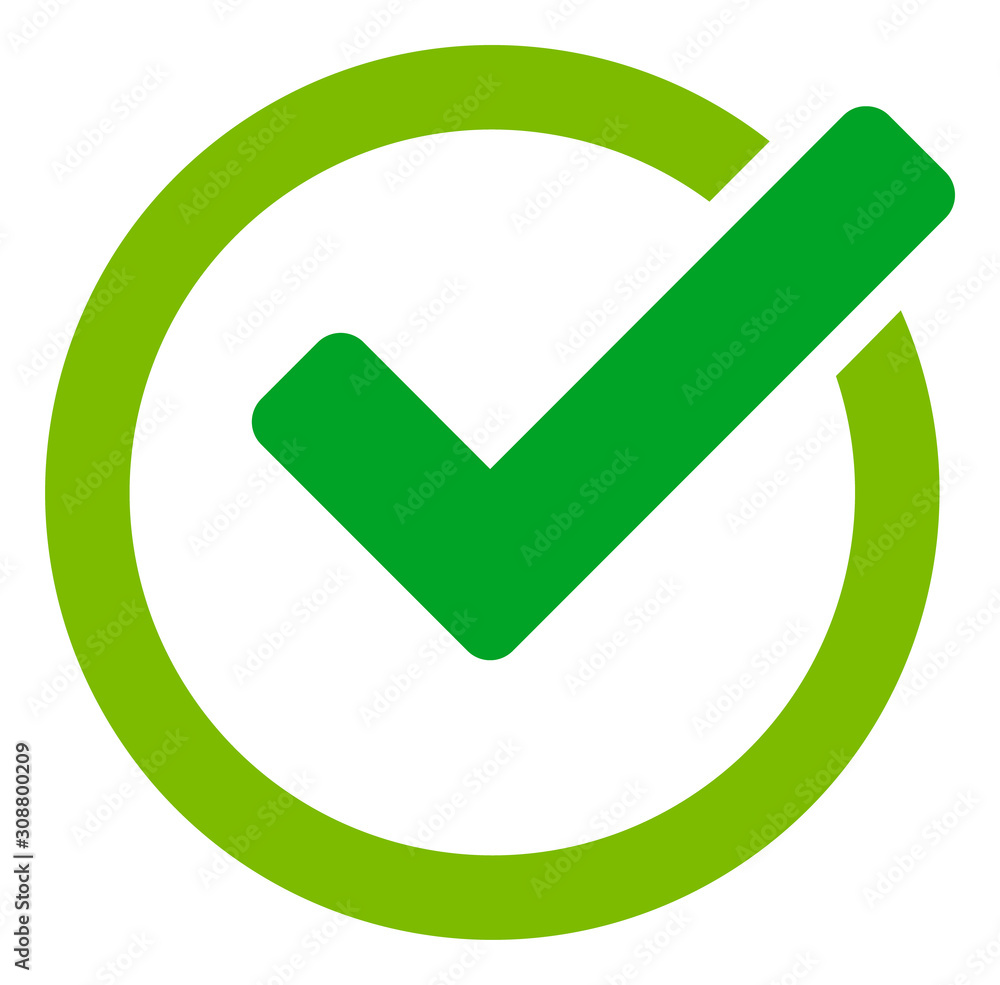 Poster validity vector icon. flat validity symbol is isolated on a white background.