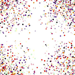 Colorful Universe Distribution Computational Generative Art background illustration