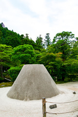  Kogetsudai in the garden of Ginkakuji. Sakyo-ku, Kyoto, Japan