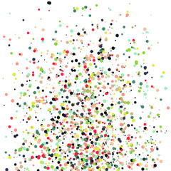 Colorful Universe Distribution Computational Generative Art background illustration