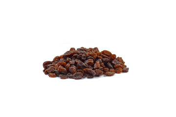 raisins isolated on white background