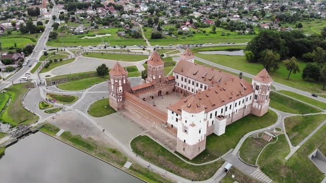 The medieval castle of Mir. Unesco heritage Atmospheric place for walking. Plunge into the medieval era. Great museum.