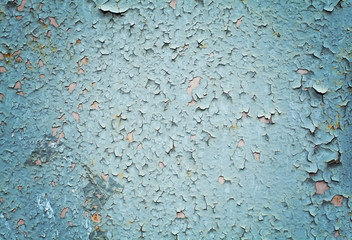 Obraz premium Old blue textures wall background. Perfect background with space.