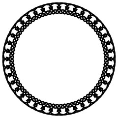 Rounded frame simple black white stamp put text decor vintage theme simple single. Part Art web sign lace icon style copy space blank empty card label badge Kite rays oval wave curl shape swirl lines