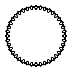 Rounded frame simple black white stamp put text decor vintage theme simple single. Part Art web sign lace icon style copy space blank empty card label badge Kite rays oval wave curl shape swirl lines