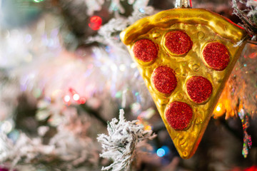 Pizza Ornament