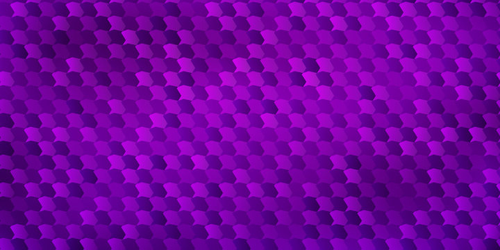 Abstract background of polygons fitted to each other, in purple colors