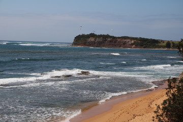 Fishermans Beach Sydney in New South Wales, Australia