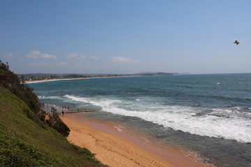 Fishermans Beach Sydney in New South Wales, Australia