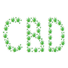 CBD Logo Icon With Business Card