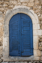 Fototapeta na wymiar Blue doors
