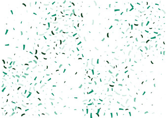 Festive color ribbon confetti background. Abstract frame confetti texture for holiday, postcard, poster, website, carnivals, birthday and children's parties. Cover confetti mock-up. Wedding card