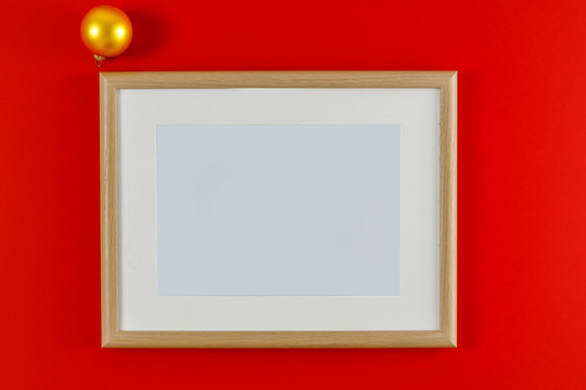 Xmas time and frames of free space for your decoration. 