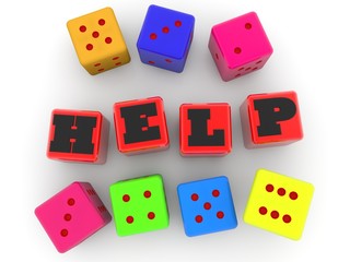 Help concept between dice