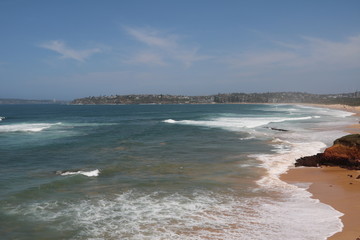 Fototapeta premium The Long Reef beach in Sydney Australia