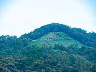 Daimonji mountain located in Sakyo-ku, Kyoto, Japan